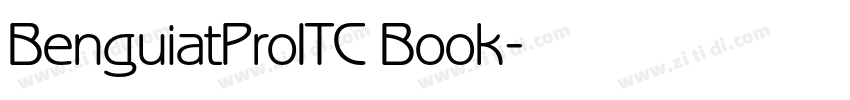 BenguiatProITC Book字体转换